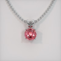 3.07 Ct. Sapphire Pendant, Platinum 950 1