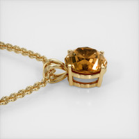 6.85 Ct. Gemstone Pendant, 14K Rose Gold 3