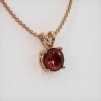 2.60 Ct. Gemstone Pendant, 14K Rose Gold 2