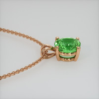 1.54 Ct. Gemstone Pendant, 14K Rose Gold 3