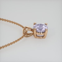 1.29 Ct. Gemstone Pendant, 14K Rose Gold 3