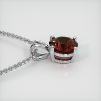 2.60 Ct. Gemstone Pendant, 14K White Gold 3