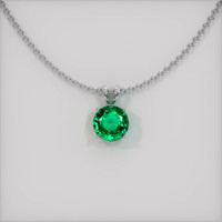 Emerald Pendant 3.59 Ct., 18K White Gold Preview