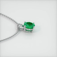 Emerald Pendant 1.08 Ct., 18K White Gold Preview