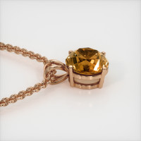 6.85 Ct. Gemstone Pendant, 14K Yellow Gold 3