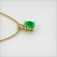 Emerald Pendant 0.93 Ct. 18K Yellow Gold Preview