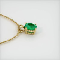 Emerald Pendant 1.08 Ct., 18K Yellow Gold Preview