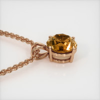 6.85 Ct. Gemstone Pendant, 18K Yellow Gold 3