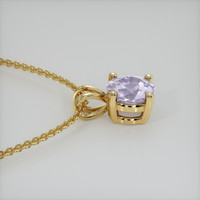 1.29 Ct. Gemstone Pendant, 18K Yellow Gold 3