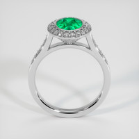 1.51 Ct. Emerald Ring, Platinum 950 3