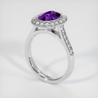 1.59 Ct. Gemstone Ring, Platinum 950 2