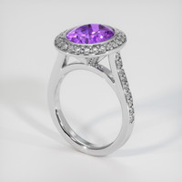 3.07 Ct. Gemstone Ring, Platinum 950 2