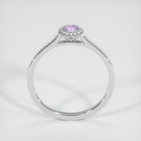 0.29 Ct. Purple Sapphire Ring, Platinum 950 3