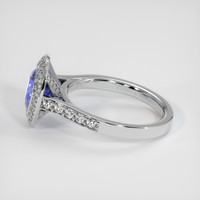 2.57 Ct. Violet Sapphire Ring, Platinum 950 4