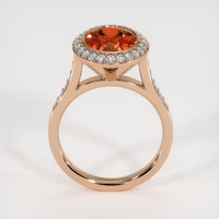 5.16 Ct. Gemstone Ring, 14K Rose Gold 3