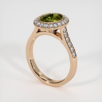 1.73 Ct. Gemstone Ring, 18K Rose Gold 2