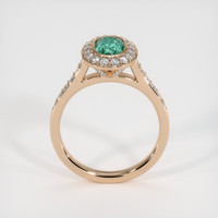 1.39 Ct. Sapphire Ring, 18K Rose Gold 3