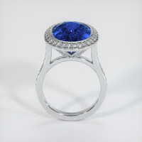 10.16 Ct. Sapphire Ring, 14K White Gold 3