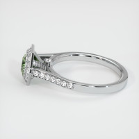 0.89 Ct. Sapphire Ring, 14K White Gold 4