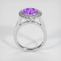 3.07 Ct. Gemstone Ring, 18K White Gold 3