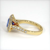 1.75 Ct. Blue Sapphire Ring, 10K Yellow Gold 4