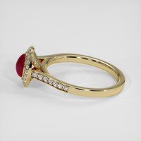 1.00 Ct. Ruby Ring, 14K Yellow Gold 4
