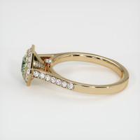 0.89 Ct. Sapphire Ring, 14K Yellow Gold 4