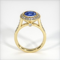 1.75 Ct. Blue Sapphire Ring, 18K Yellow Gold 3