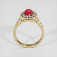 1.74 Ct. Ruby Ring, 18K Yellow Gold 3