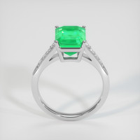 3.07 Ct. Emerald Ring, Platinum 950 3