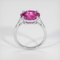 4.57 Ct. Pink Sapphire Ring, Platinum 950 3