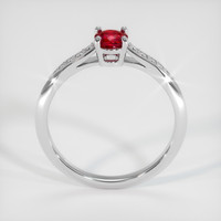 0.44 Ct. Ruby Ring, Platinum 950 3