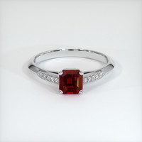 Pave Ruby Ring 0.92 Ct., Platinum 950 Preview