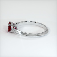 Pave Ruby Ring 0.92 Ct., Platinum 950 Preview