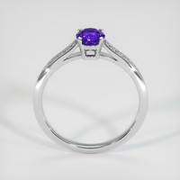 0.69 Ct. Purple Sapphire Ring, Platinum 950 3