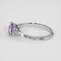 1.45 Ct. Purple Sapphire Ring, Platinum 950 4