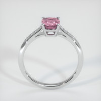 0.92 Ct. Purplish Pink Sapphire Ring, Platinum 950 3