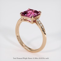 2.32 Ct. Gemstone Ring, 14K Rose Gold 2