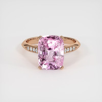 5.24 Ct. Sapphire Ring, 14K Rose Gold 1