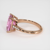 5.24 Ct. Sapphire Ring, 14K Rose Gold 4