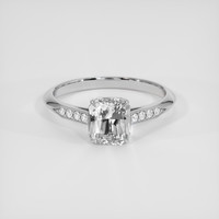 2.52 Ct. White Sapphire Ring, 10K White Gold 1