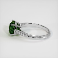 3.49 Ct. Color Change Sapphire Ring, 10K White Gold 4