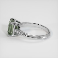 3.80 Ct. Gemstone Ring, 14K White Gold 4