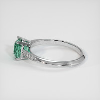 1.50 Ct. Sapphire Ring, 14K White Gold 4