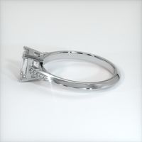 1.09 Ct. White Sapphire Ring, 14K White Gold 4