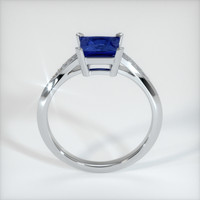 1.33 Ct. Blue Sapphire Ring, 18K White Gold 3