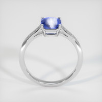 2.06 Ct. Bi Color Sapphire Ring, 18K White Gold 3