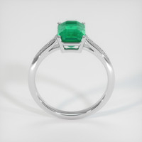 1.76 Ct. Emerald Ring, 18K White Gold 3