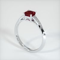 Ruby Ring 0.92 Ct., 18K White Gold Preview