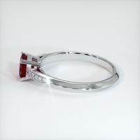 Ruby Ring 0.92 Ct., 18K White Gold Preview